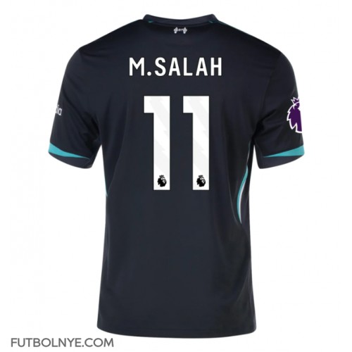 Camiseta Liverpool Mohamed Salah #11 Visitante Equipación 2024-25 manga corta